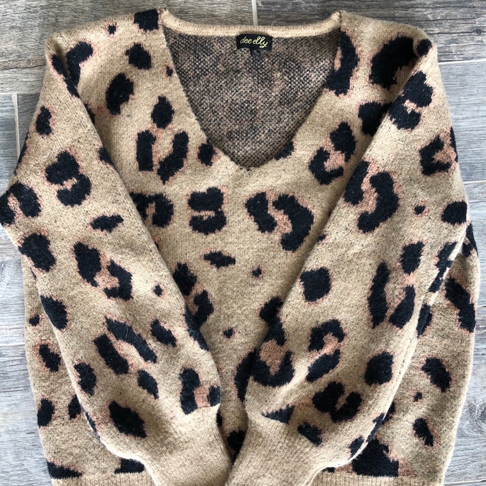 Goodnight macaroon cheetah sweater